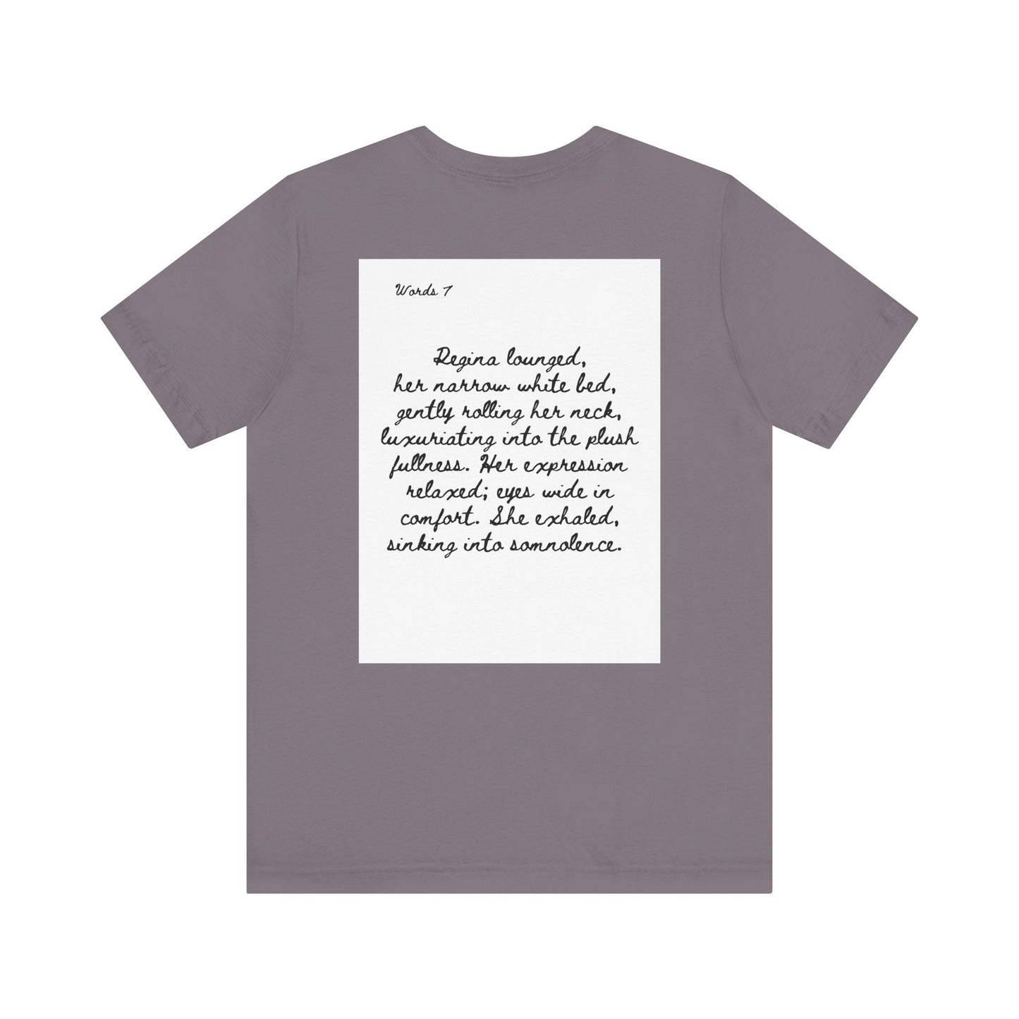 Dark Squiggles & Prose 7 by R. Gallay - Cozy Unisex Heavy Cotton Tee For Days of Ennui