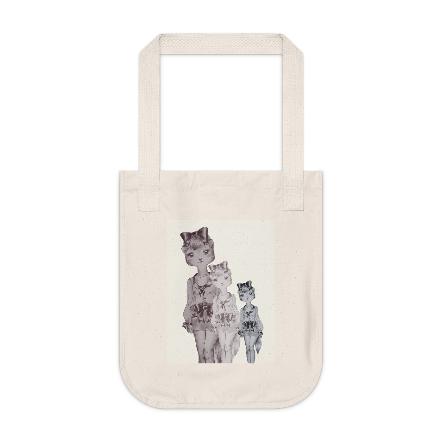 Troika is Judging You - Organic Canvas Tote Bag for the Revolution