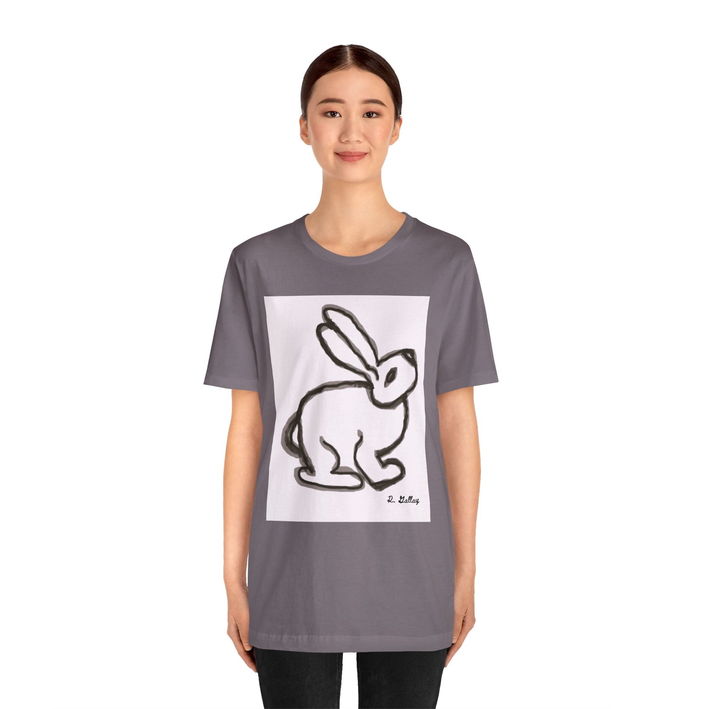 Dark Squiggles & Prose 2 by R. Gallay - Cozy Unisex Heavy Cotton Tee For Days of Ennui