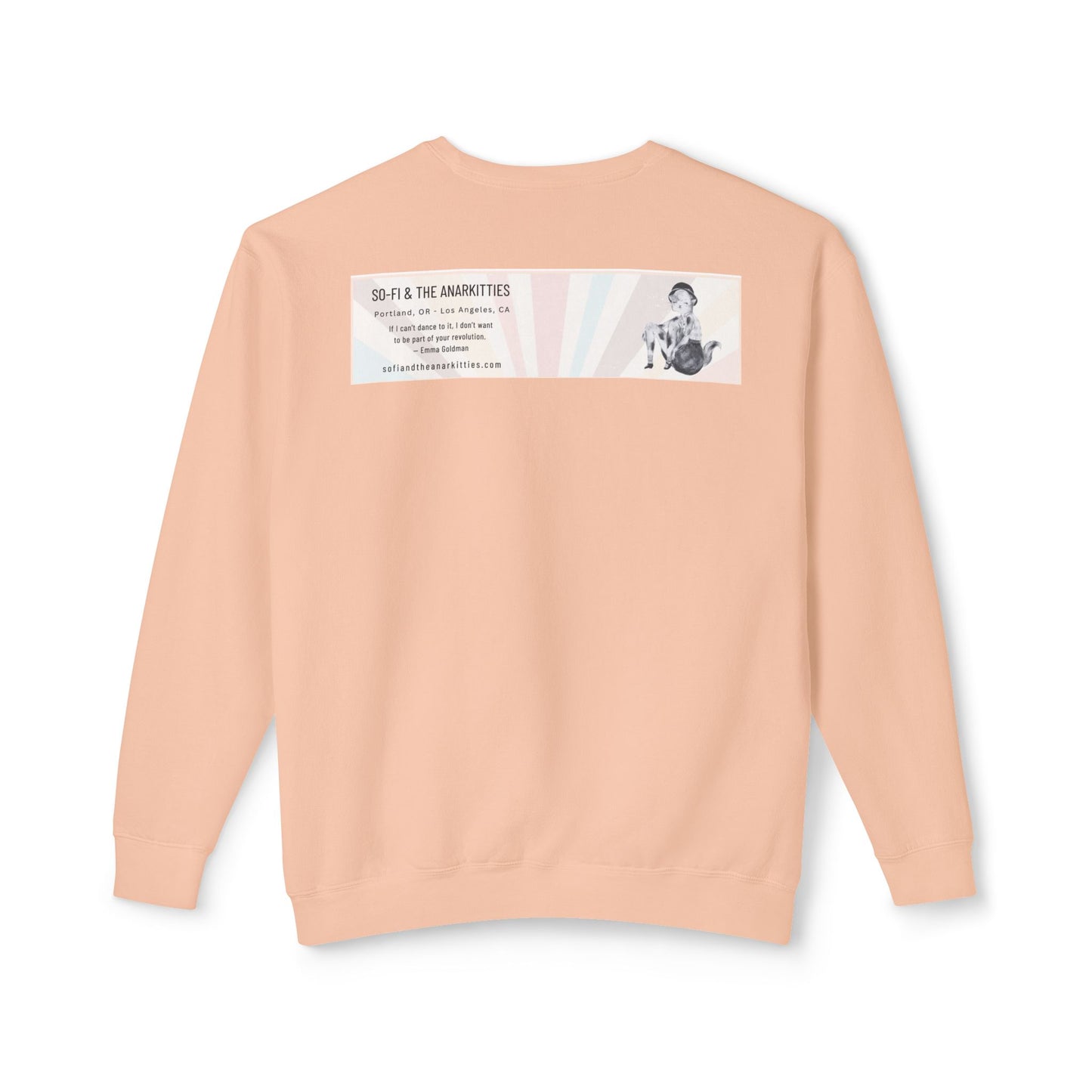 Les Halles Kitties - Cozy Ring-Spun Sweatshirt For Suffragettes