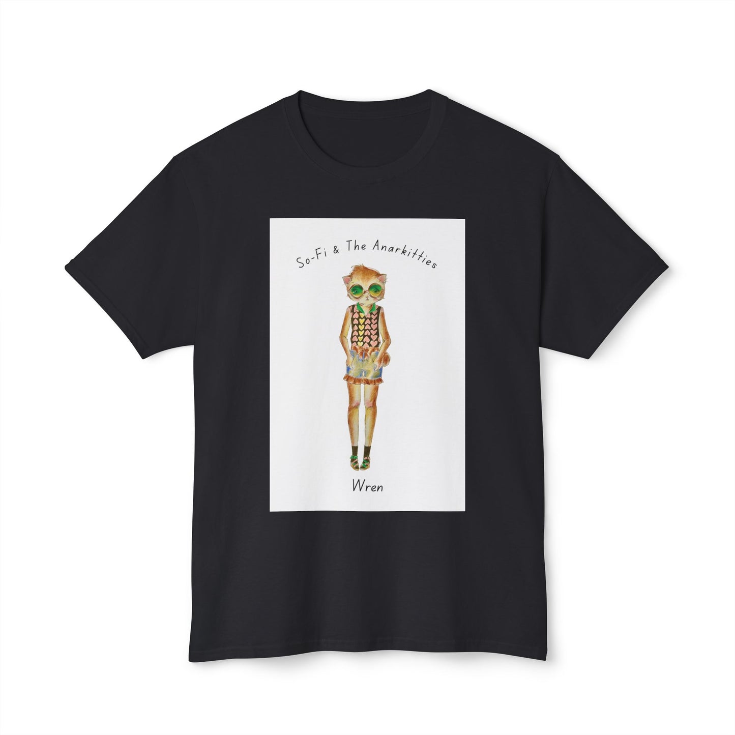 Wren of So-Fi & The Anarkitties - Cozy Cotton Tee for Everyday and Beyond