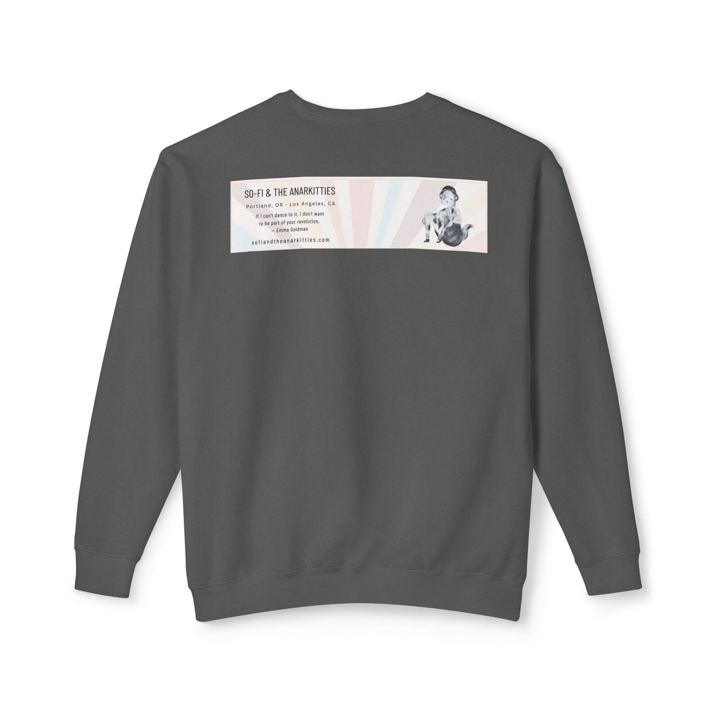 Les Halles Kitties - Cozy Ring-Spun Sweatshirt For Suffragettes