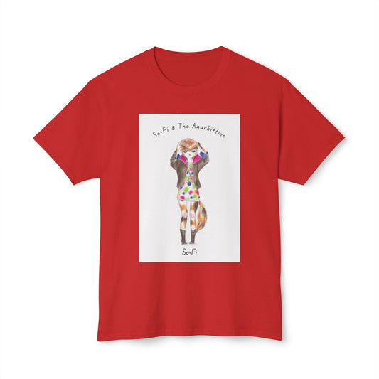 So-Fi of So-Fi & The Anarkitties - Cozy Cotton Tee for Everyday and Beyond