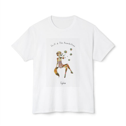 Sylvia of So-Fi & The Anarkitties - Cozy Cotton Tee for Everyday and Beyond