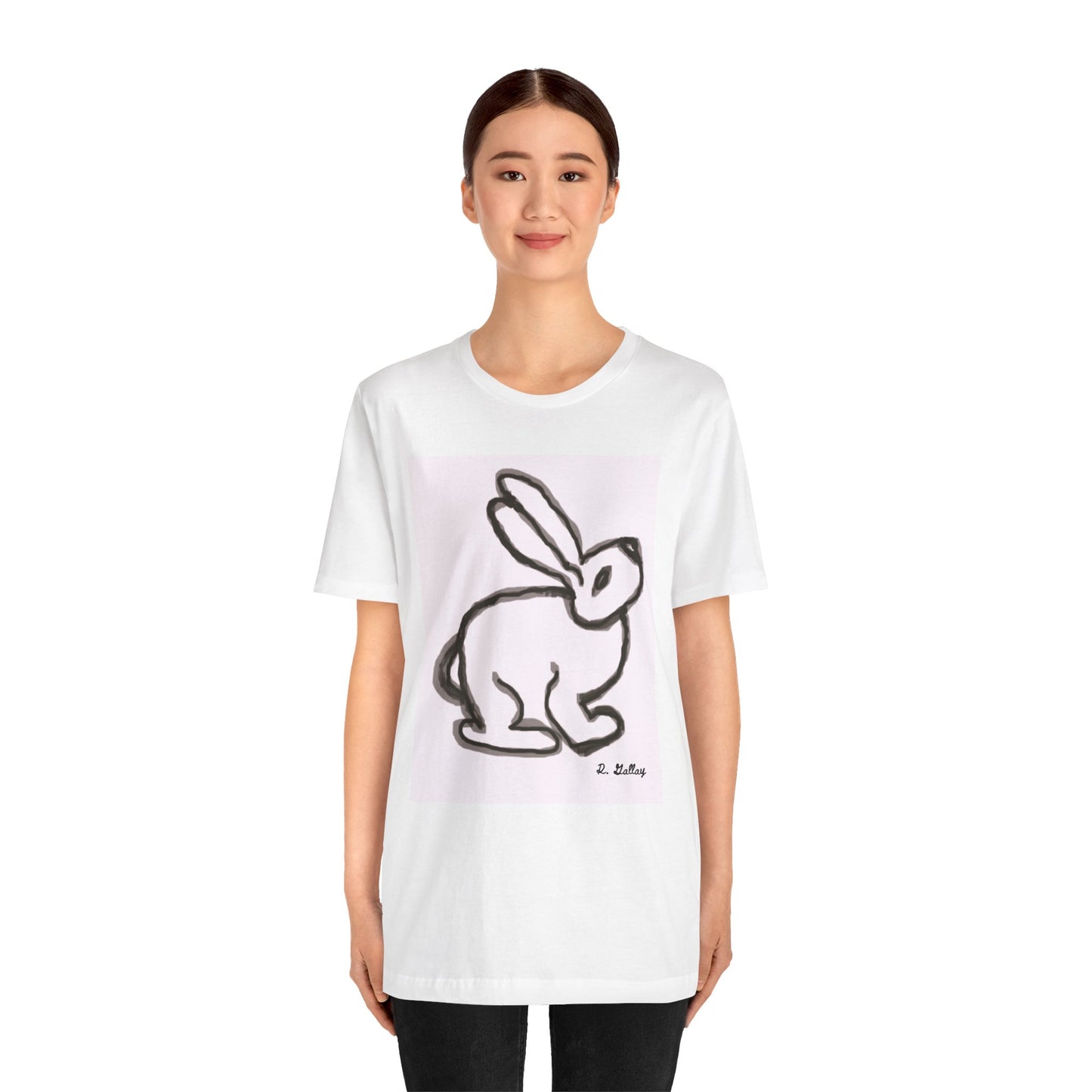 Dark Squiggles & Prose 2 by R. Gallay - Cozy Unisex Heavy Cotton Tee For Days of Ennui