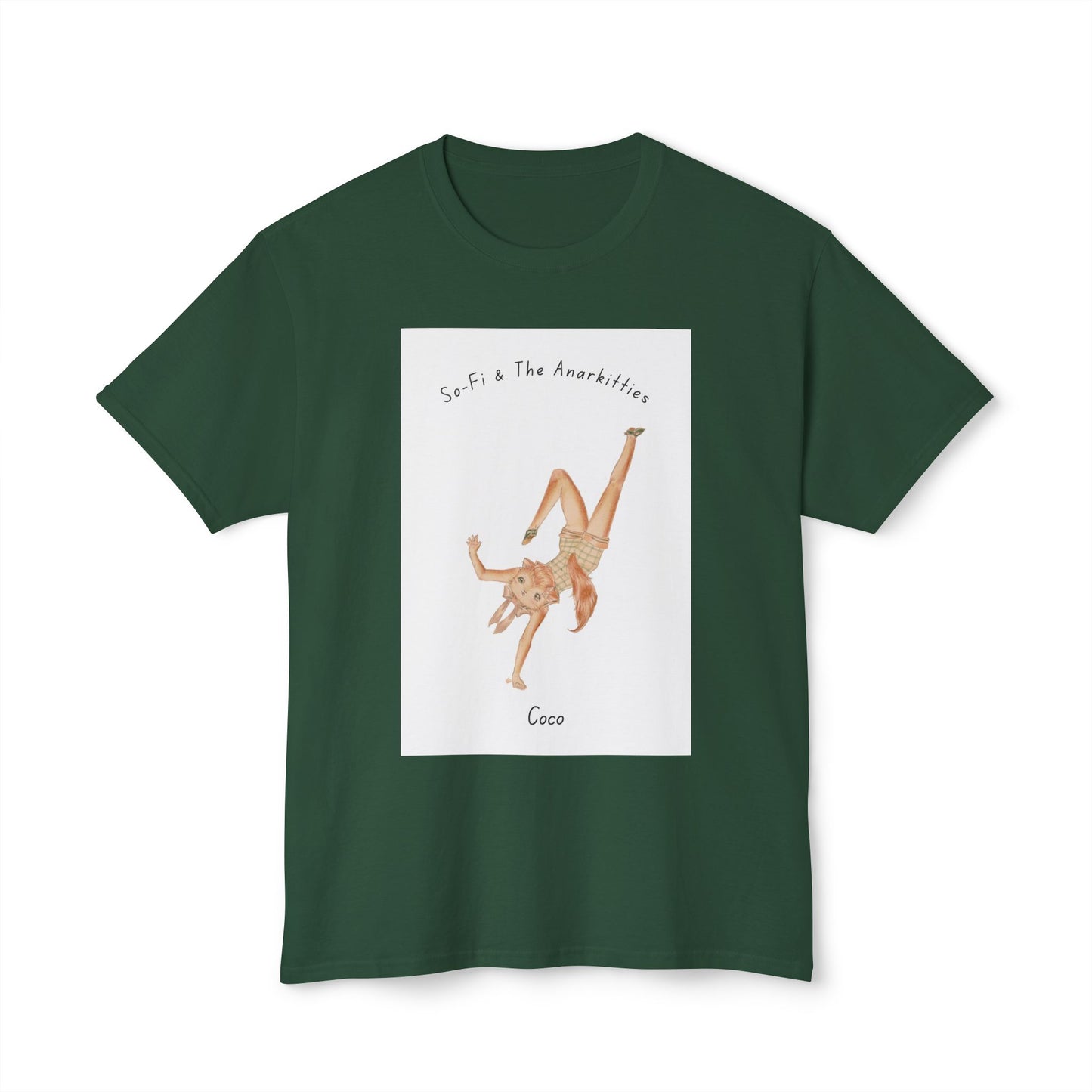 Coco of So-Fi & The Anarkitties - Cozy Cotton Tee for Everyday and Beyond