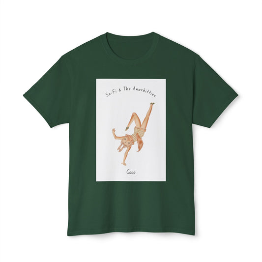 Coco of So-Fi & The Anarkitties - Cozy Cotton Tee for Everyday and Beyond