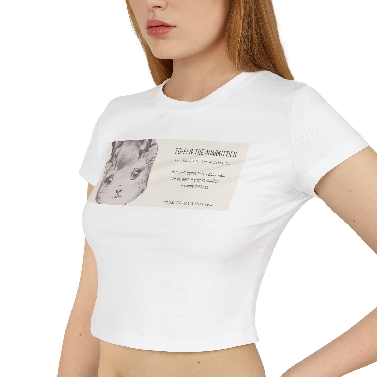 So-Fi & The Anarkitties - Troika Branded Women's Baby Tee