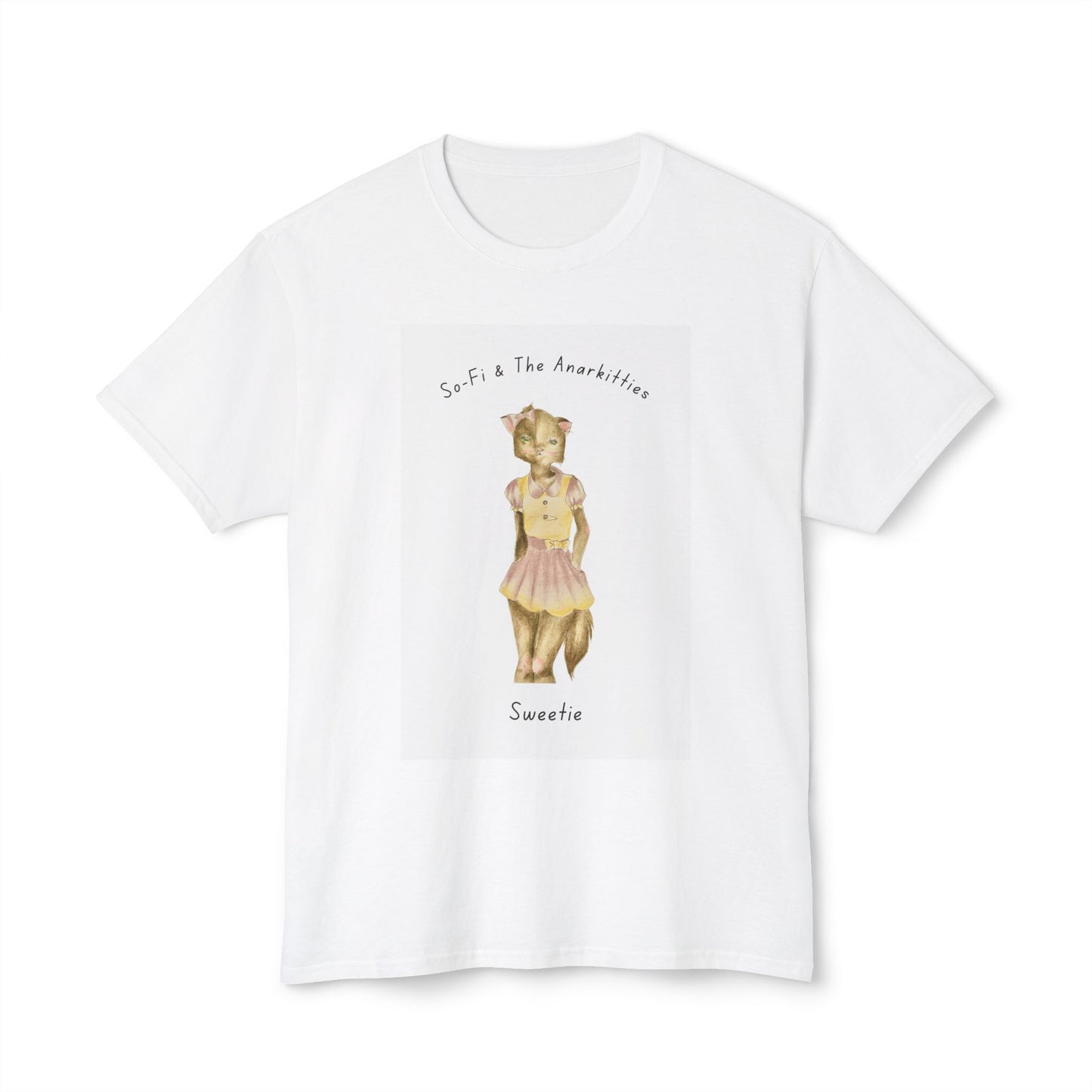 Sweetie of So-Fi & The Anarkitties - Cozy Cotton Tee for Everyday and Beyond