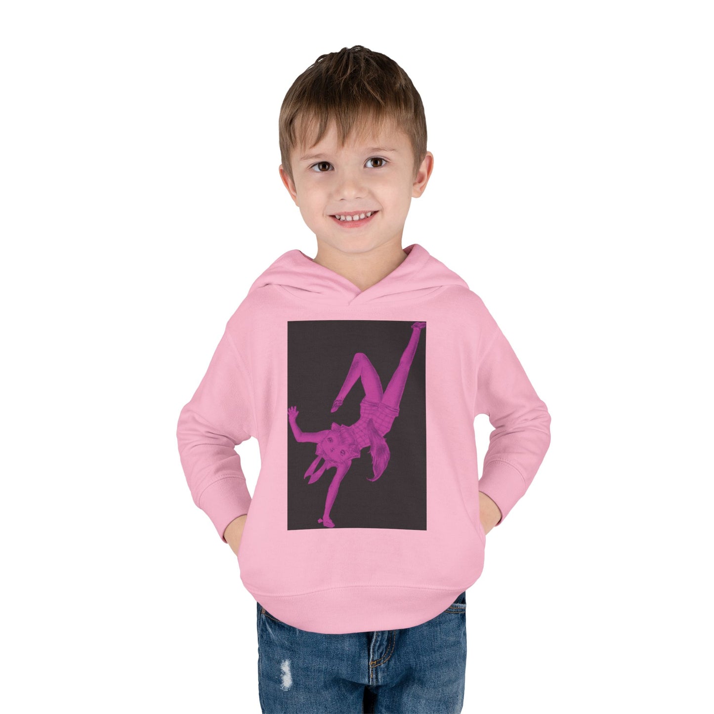 Coco - Dancing Kitties -Cozy Pullover Fleece Hoodie for Curious Kids