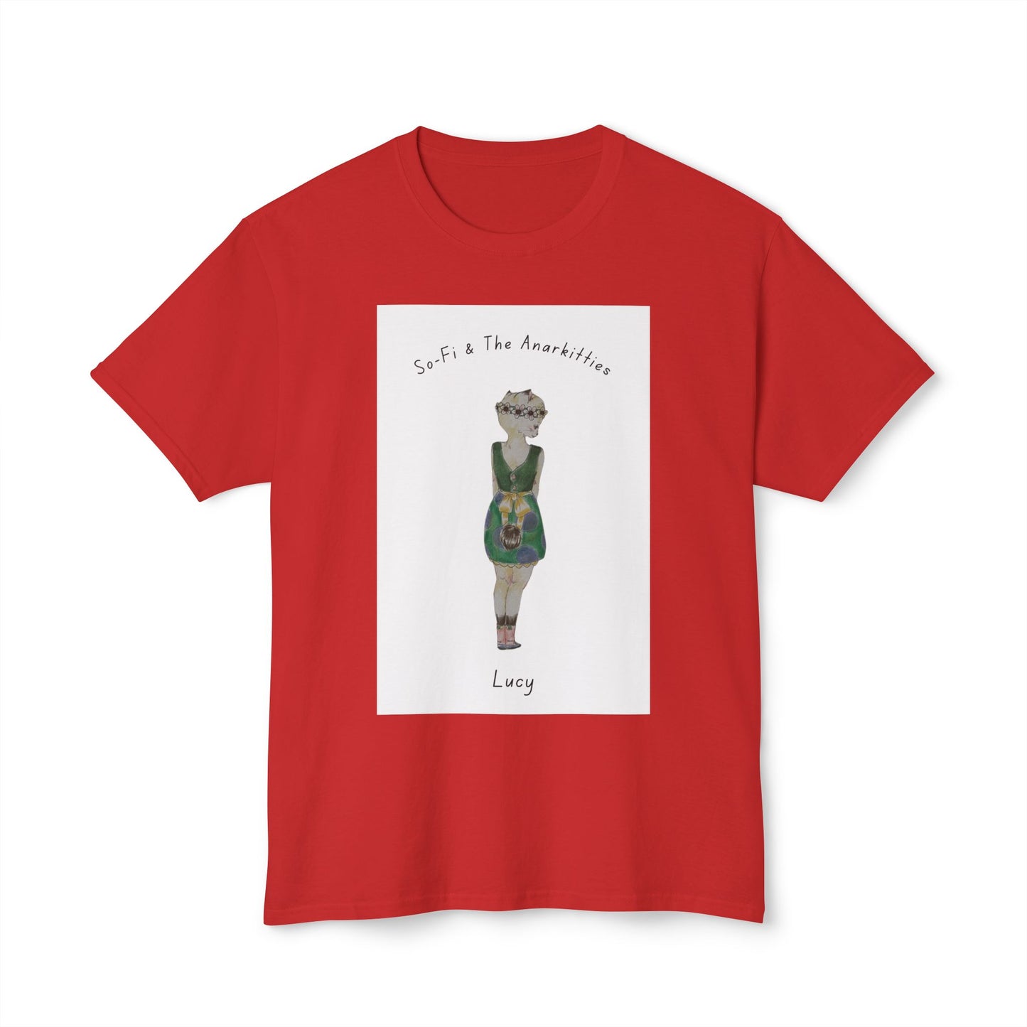 Lucy of So-Fi & The Anarkitties - Cozy Cotton Tee for Everyday and Beyond