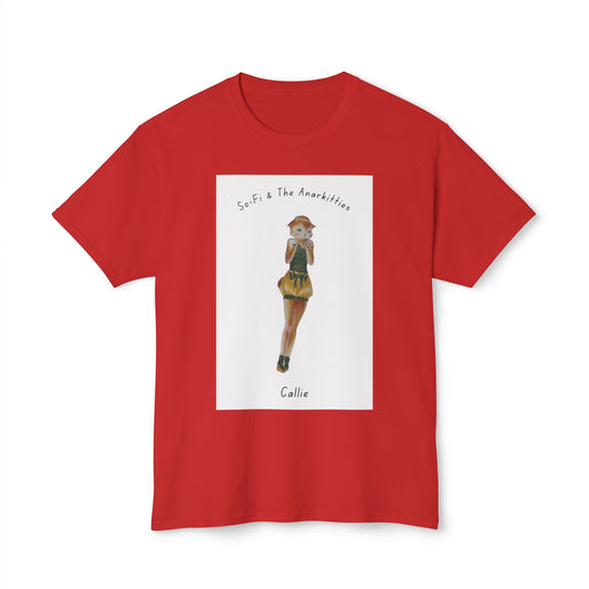 Callie of So-Fi & The Anarkitties - Cozy Cotton Tee for Everyday and Beyond