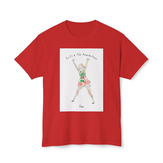 Vee of So-Fi & The Anarkitties - Cozy Cotton Tee for Everyday and Beyond