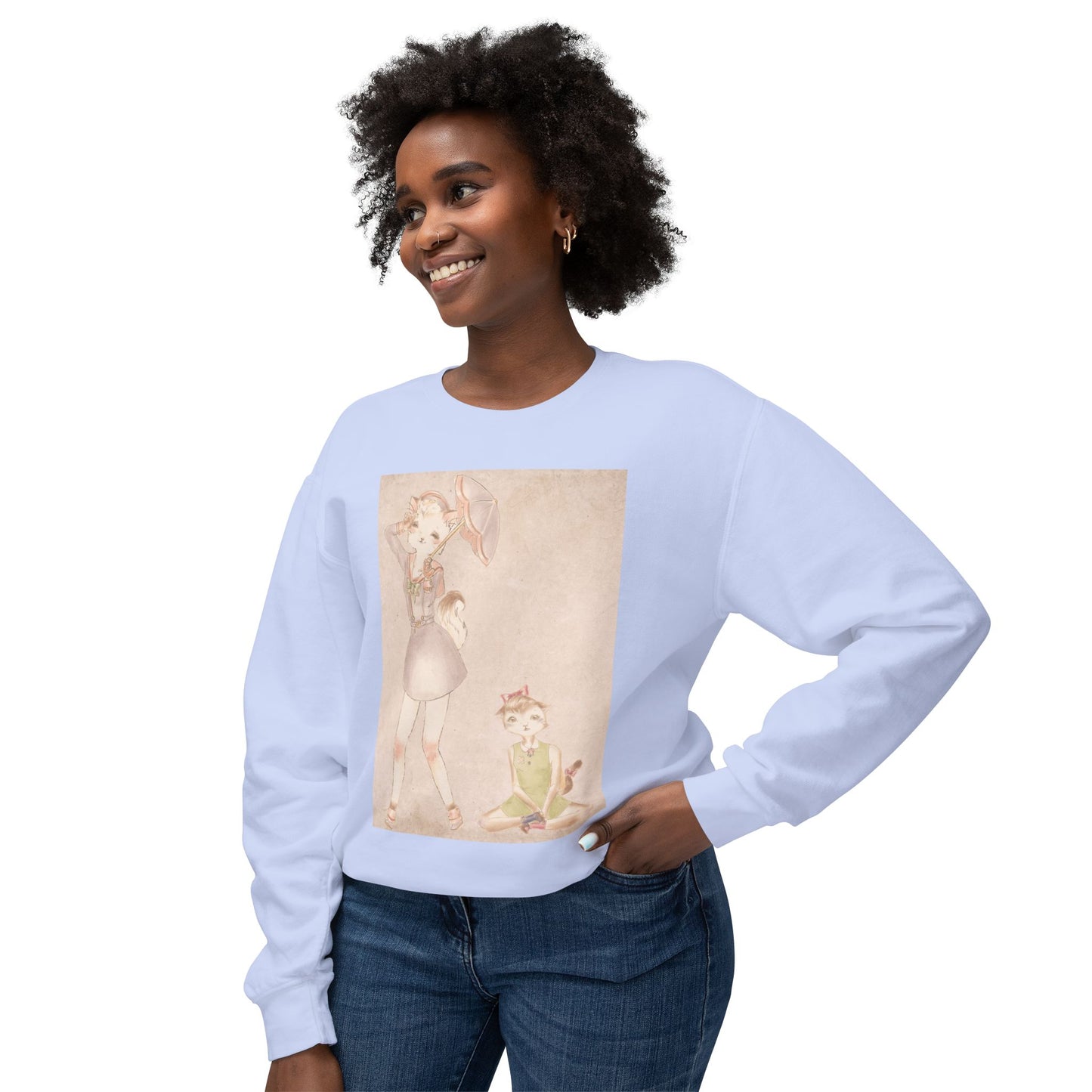 Ode to Carson McCullers - Cozy Ring-Spun Sweatshirt For Suffragettes