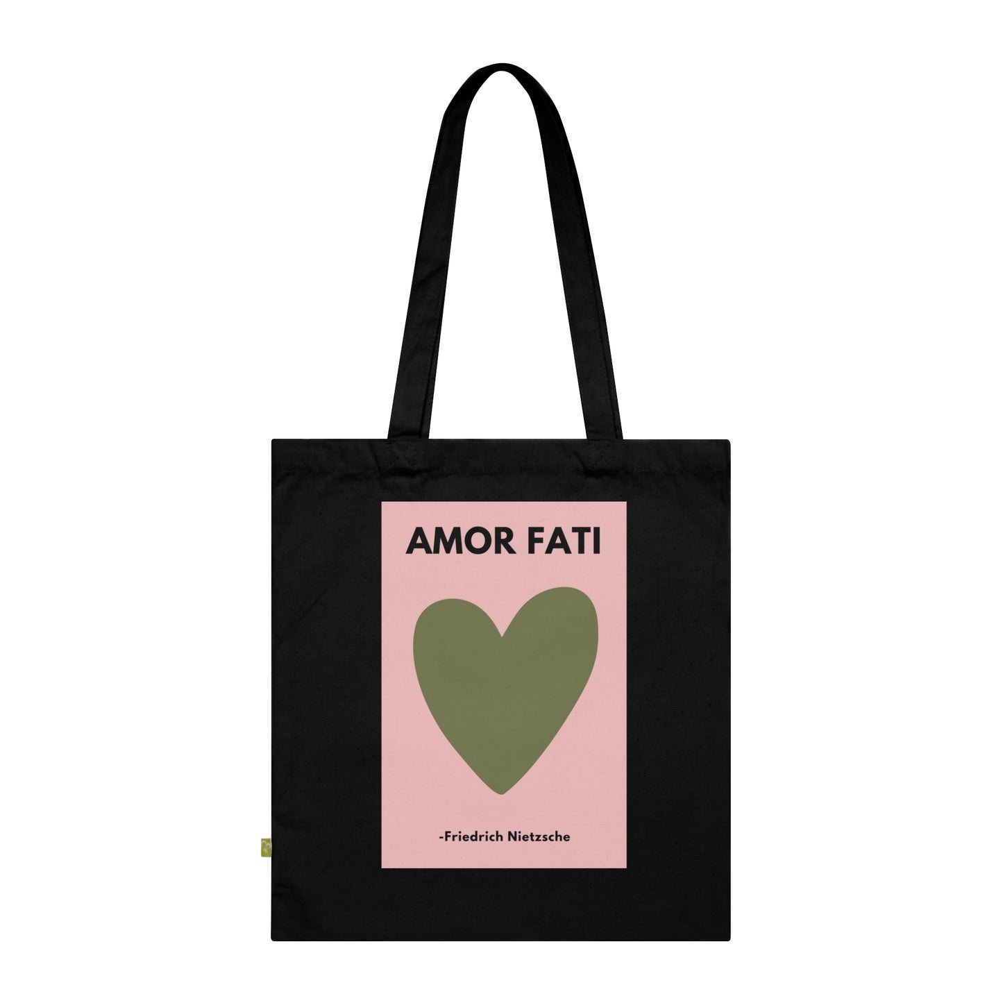 Amor Fati - Amor Fati (Love of Fate) - Organic Cotton Tote Bag For Days Of Ennui