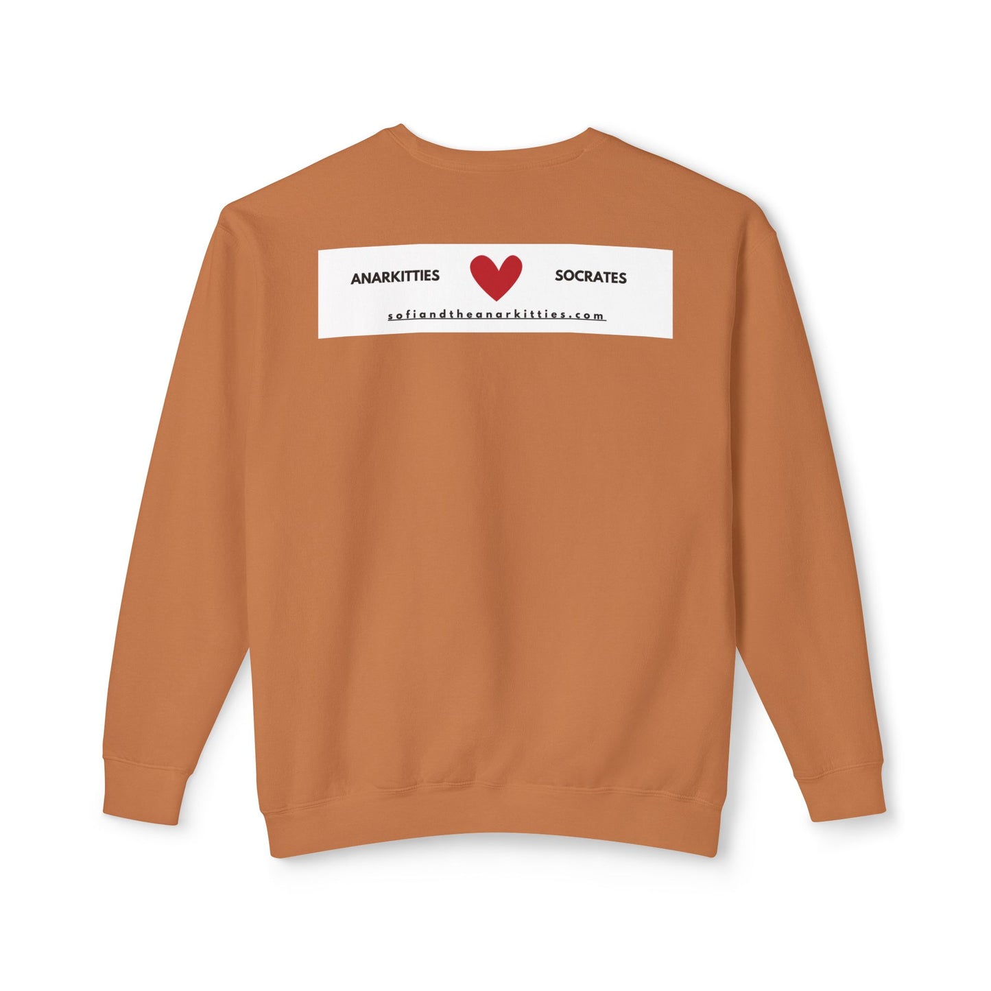 Socrates - Contentment - Cozy Ring-Spun Sweatshirt For Suffragettes