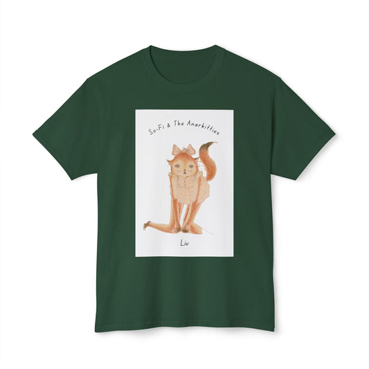 Liv of So-Fi & The Anarkitties - Cozy Cotton Tee for Everyday and Beyond