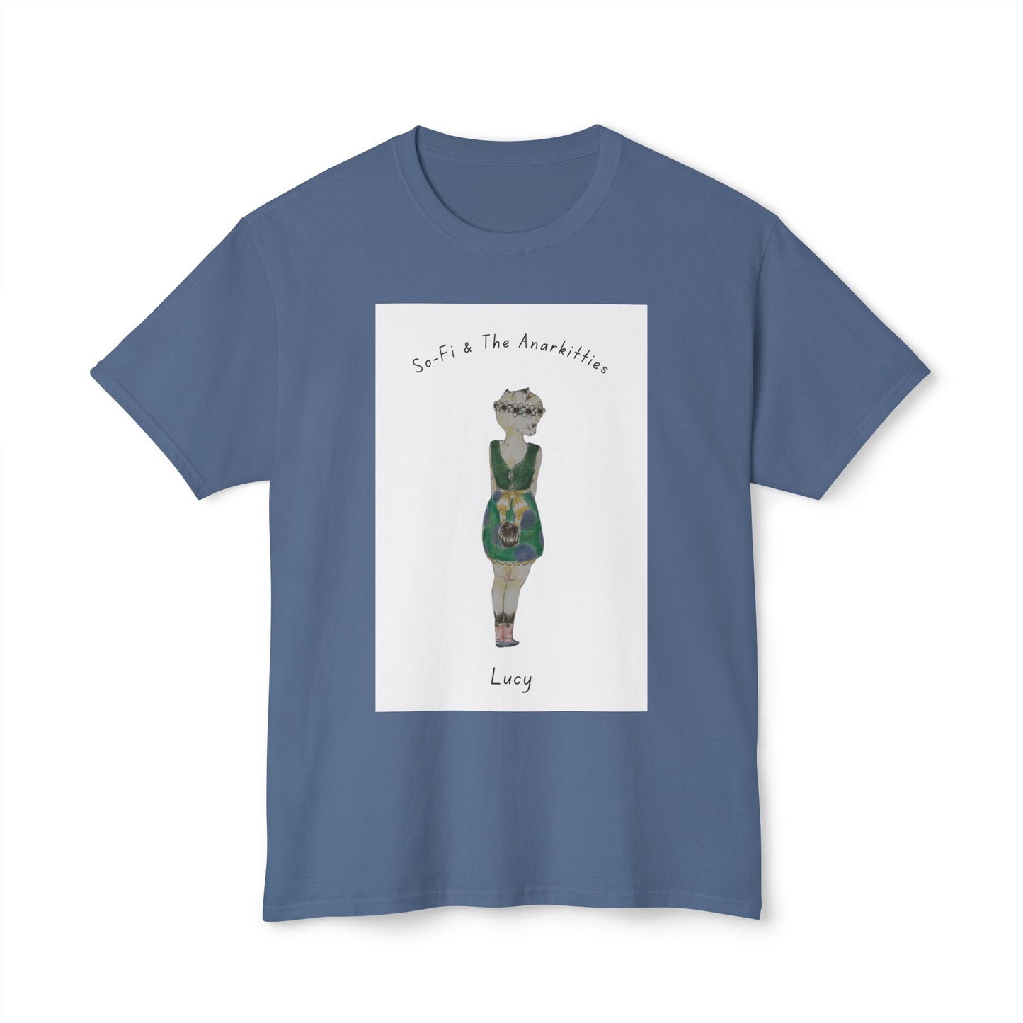 Lucy of So-Fi & The Anarkitties - Cozy Cotton Tee for Everyday and Beyond