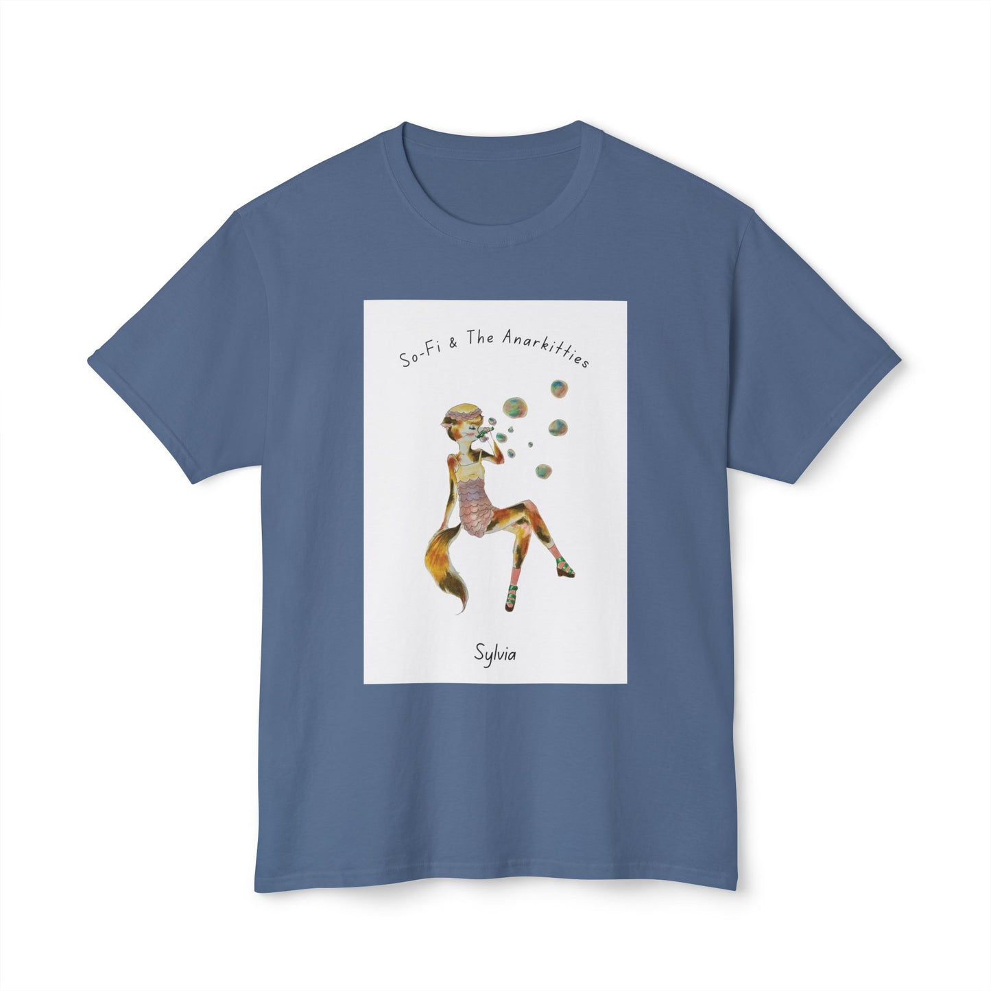 Sylvia of So-Fi & The Anarkitties - Cozy Cotton Tee for Everyday and Beyond