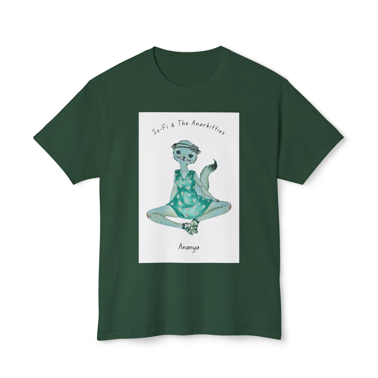 Ananya of So-Fi & The Anarkitties - Cozy Cotton Tee for Everyday and Beyond