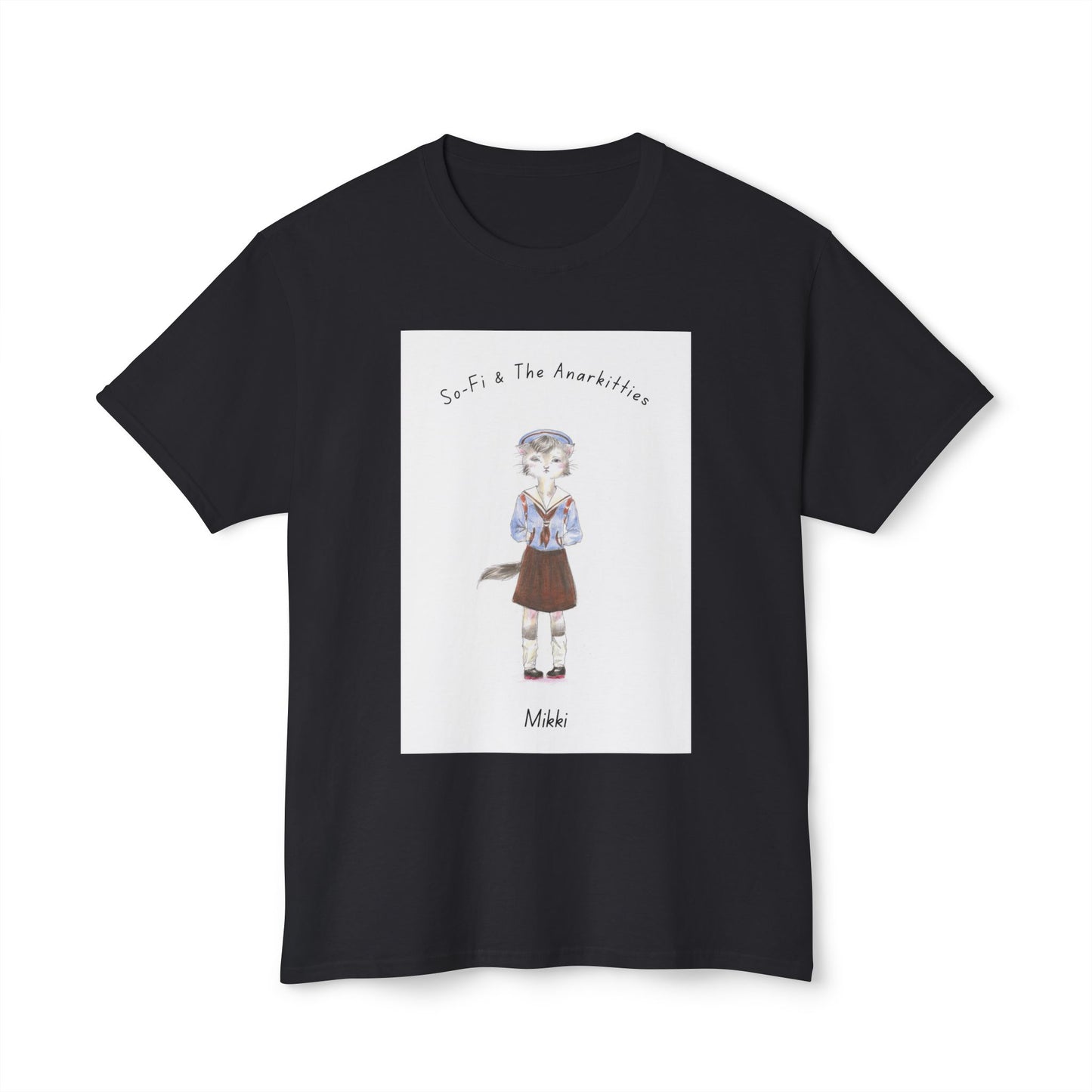 Mikki of So-Fi & The Anarkitties - Cozy Cotton Tee for Everyday and Beyond