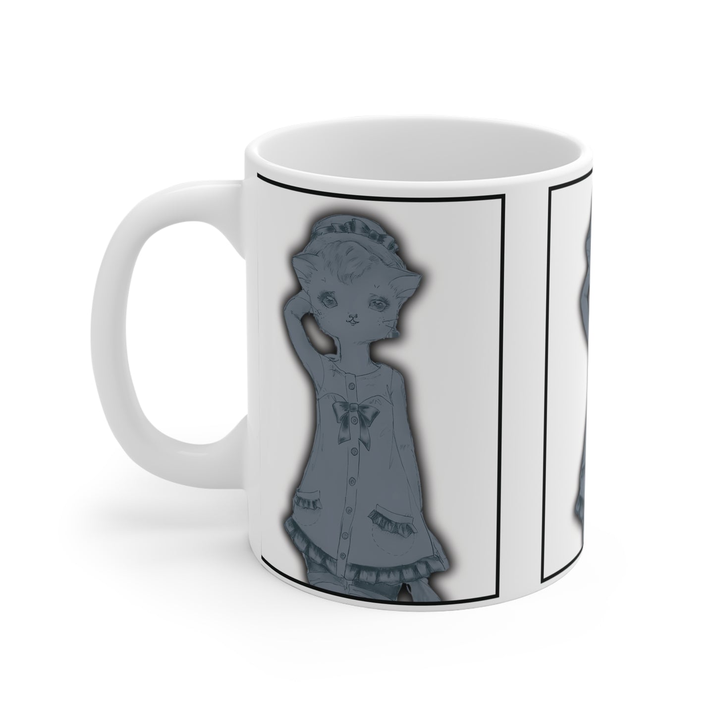 Ghost Cats of Venice - Coffee Mug for Morning People --11oz