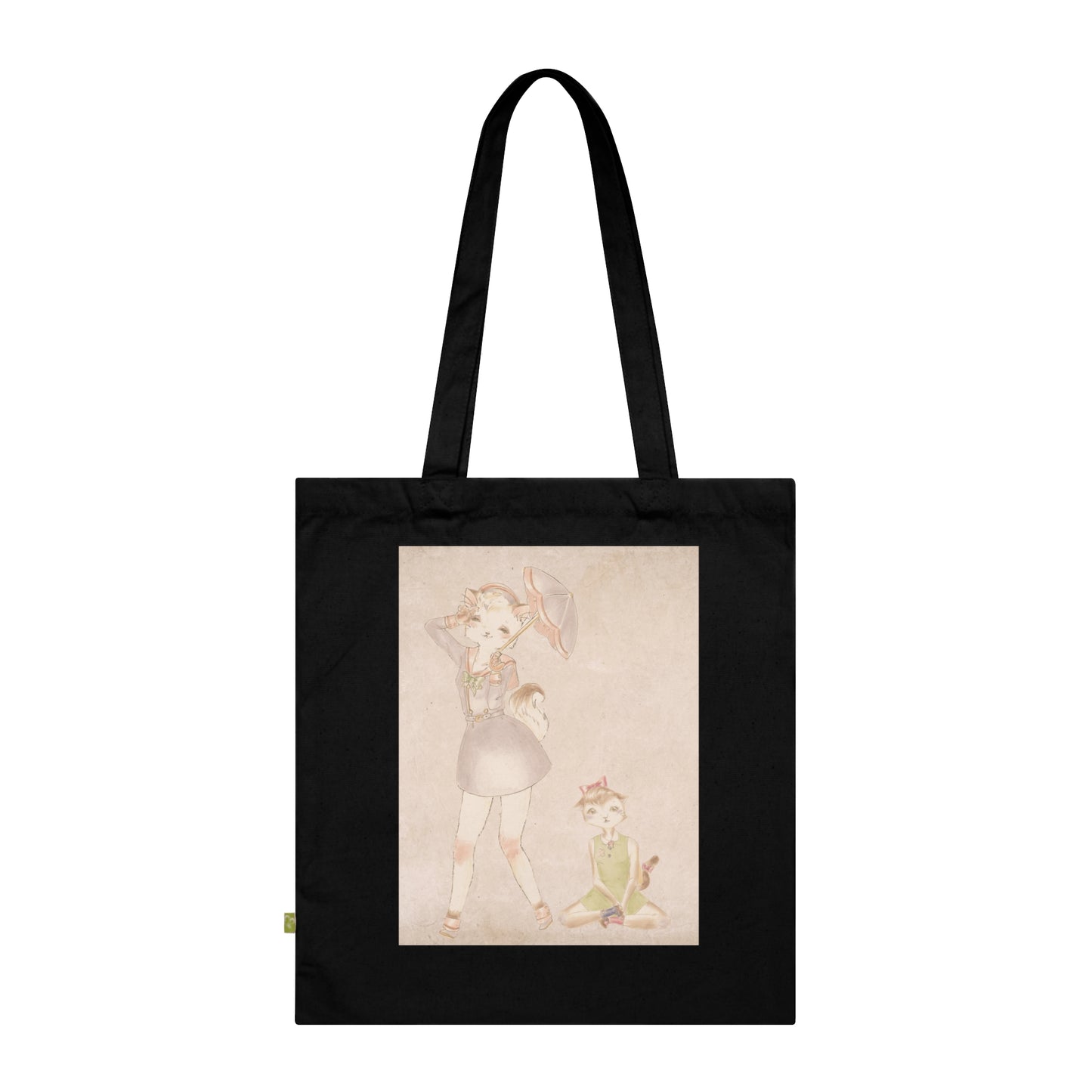 Ode to Carson McCullers - Black Organic Canvas Tote Bag for the Revolution