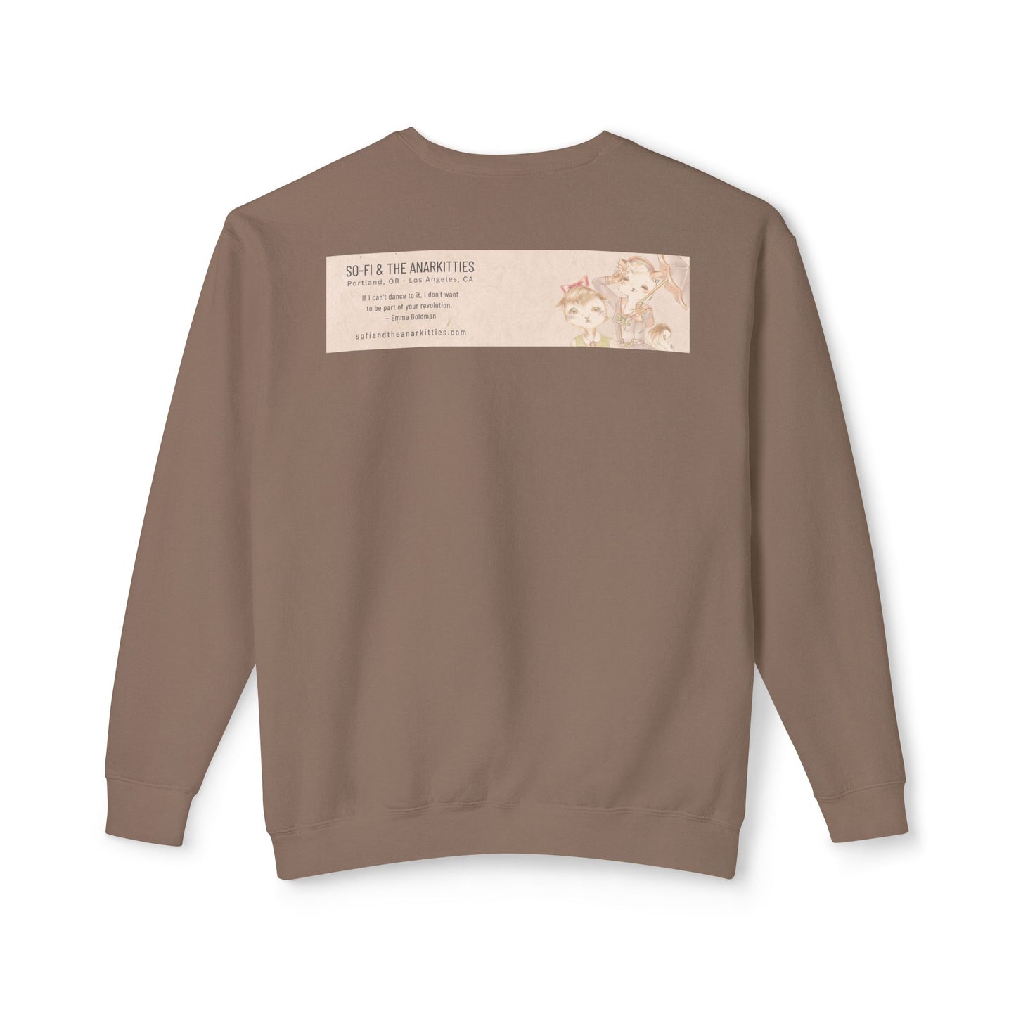 Ode to Carson McCullers - Cozy Ring-Spun Sweatshirt For Suffragettes