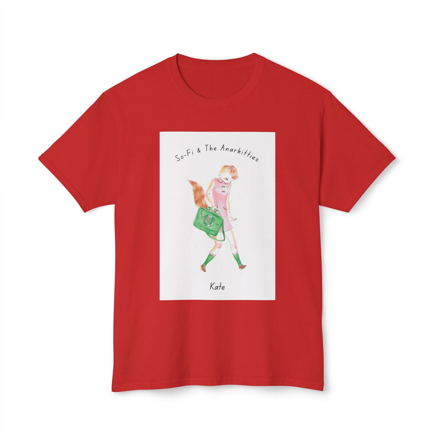 Kate of So-Fi & The Anarkitties - Cozy Cotton Tee for Everyday and Beyond