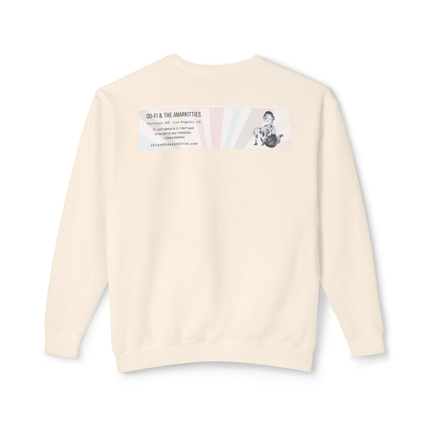 Les Halles Kitties - Cozy Ring-Spun Sweatshirt For Suffragettes