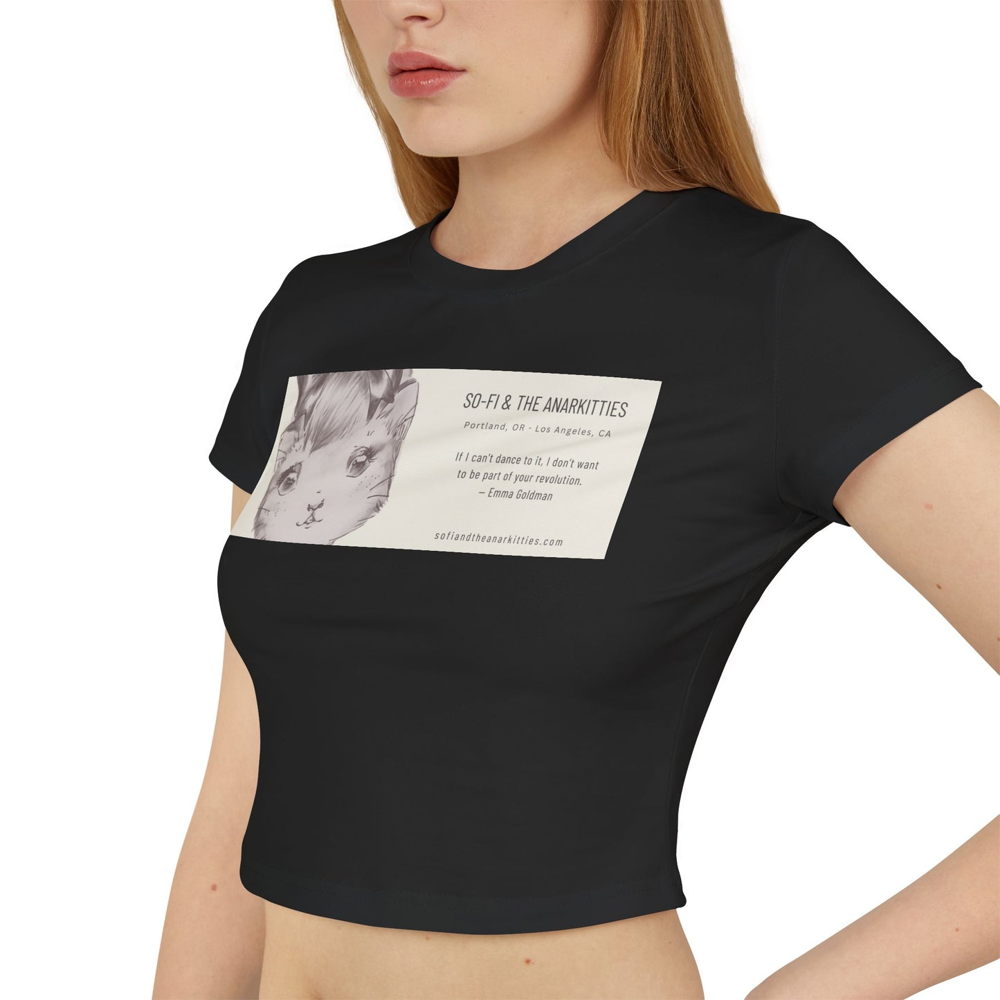 So-Fi & The Anarkitties - Troika Branded Women's Baby Tee