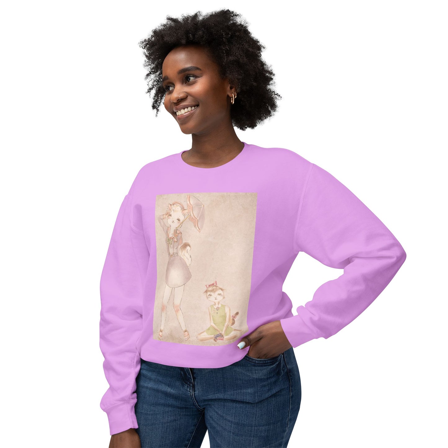 Ode to Carson McCullers - Cozy Ring-Spun Sweatshirt For Suffragettes