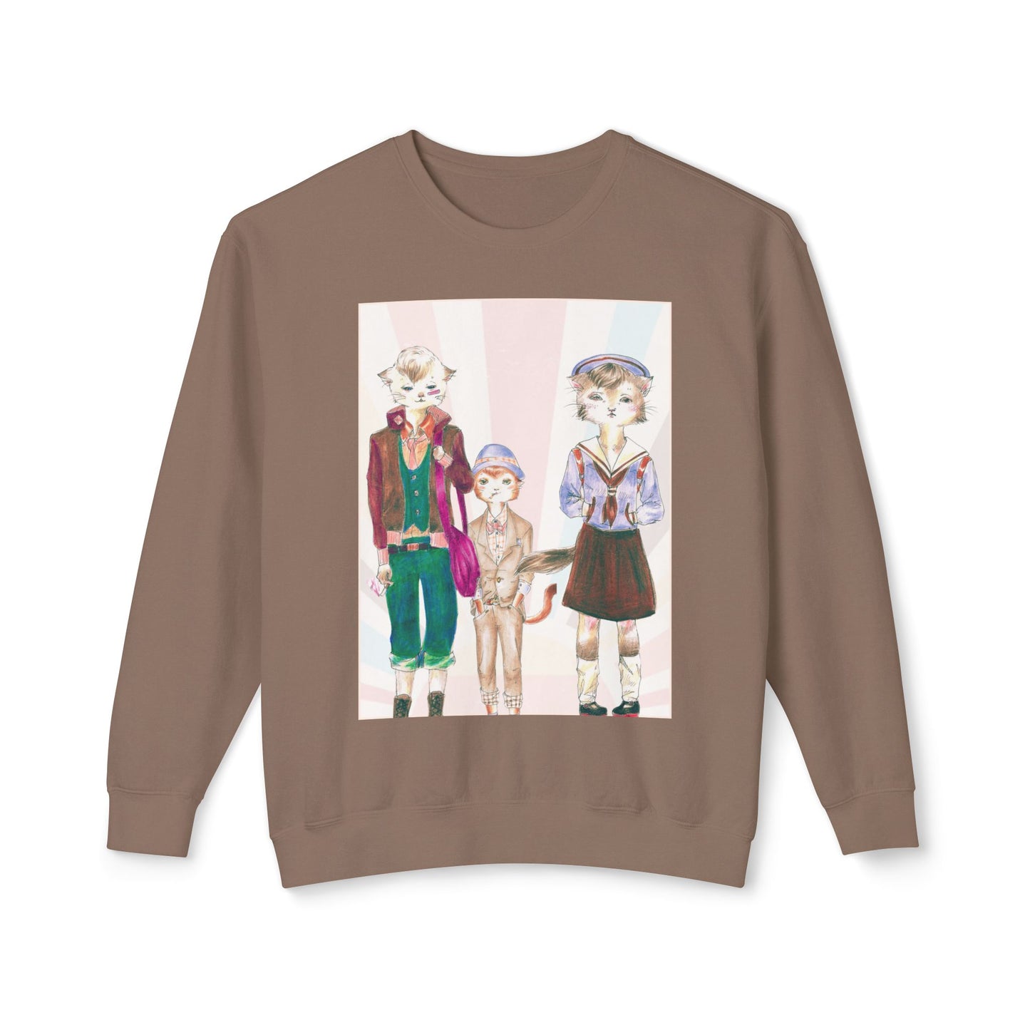 Les Halles Kitties - Cozy Ring-Spun Sweatshirt For Suffragettes