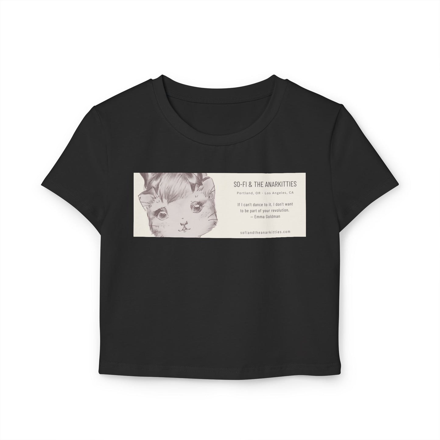 So-Fi & The Anarkitties - Troika Branded Women's Baby Tee