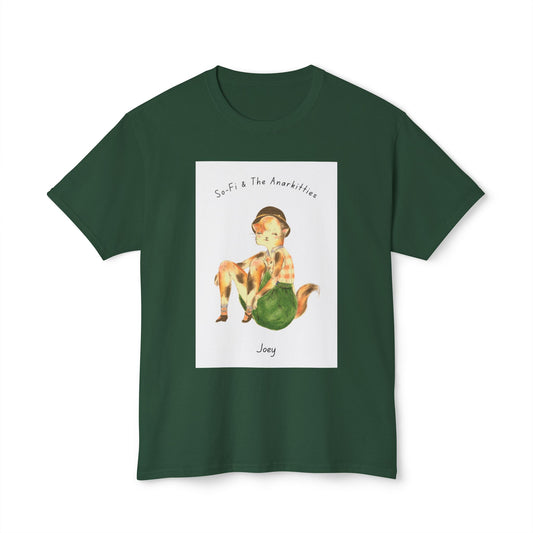 Joey of So-Fi & The Anarkitties - Cozy Cotton Tee for Everyday and Beyond