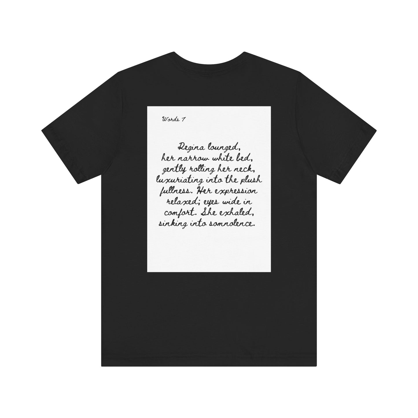 Dark Squiggles & Prose 7 by R. Gallay - Cozy Unisex Heavy Cotton Tee For Days of Ennui