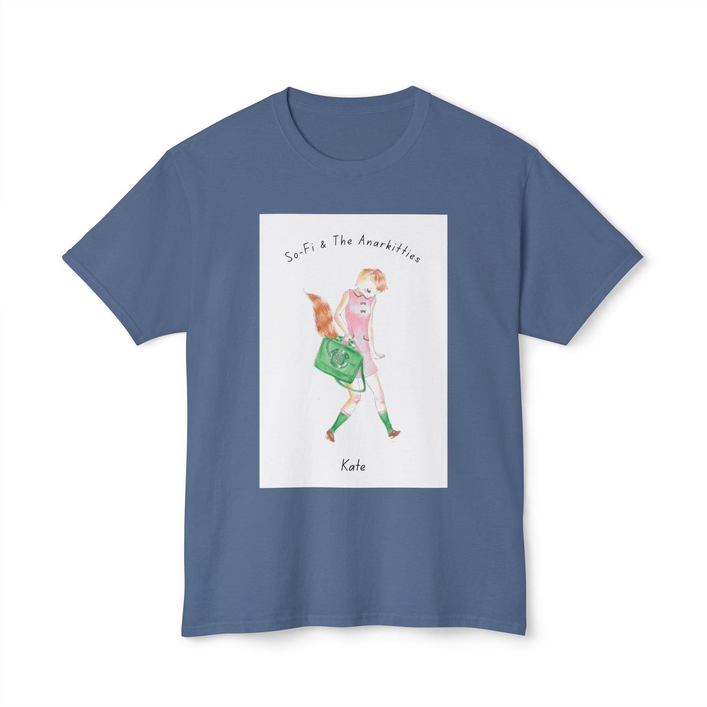 Kate of So-Fi & The Anarkitties - Cozy Cotton Tee for Everyday and Beyond