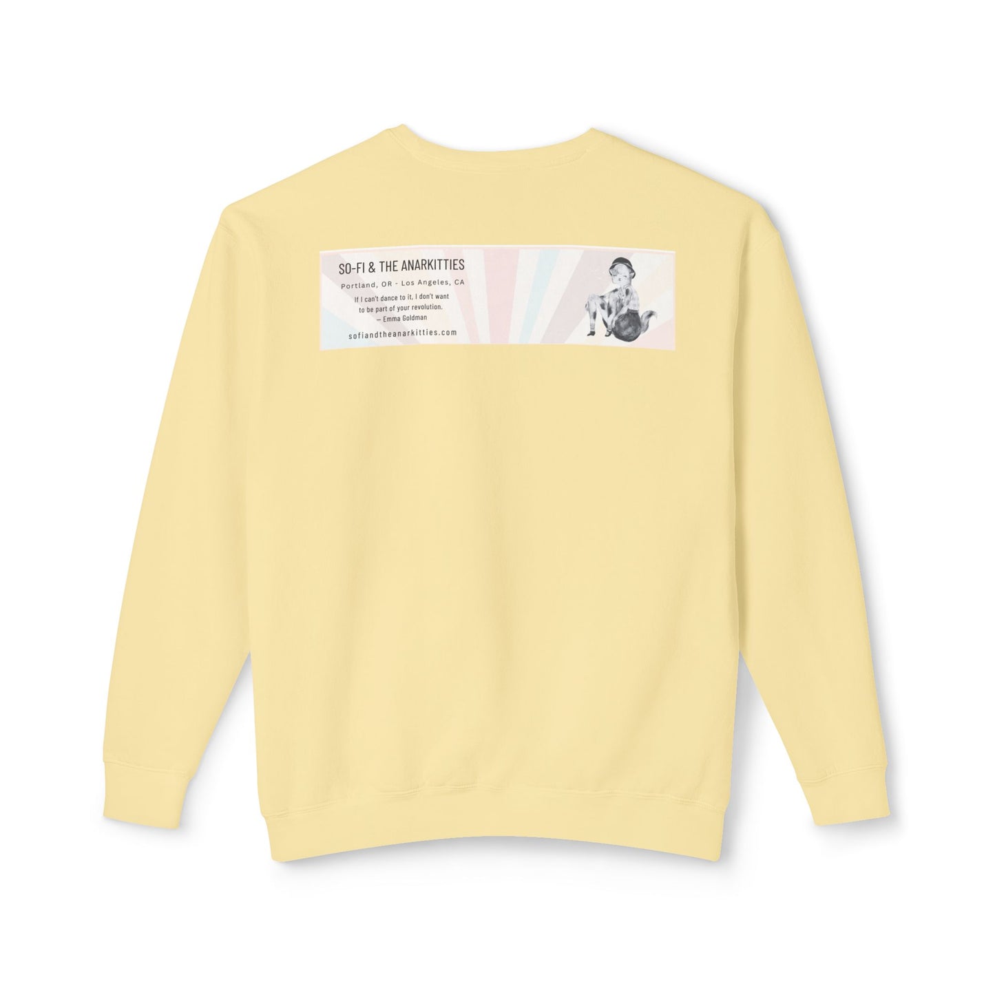 Les Halles Kitties - Cozy Ring-Spun Sweatshirt For Suffragettes