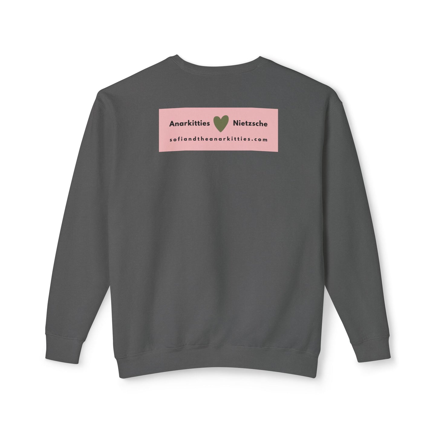 Amor Fati - Formula For Greatness -  Cozy Ring-Spun Sweatshirt For Brooding Existentialists