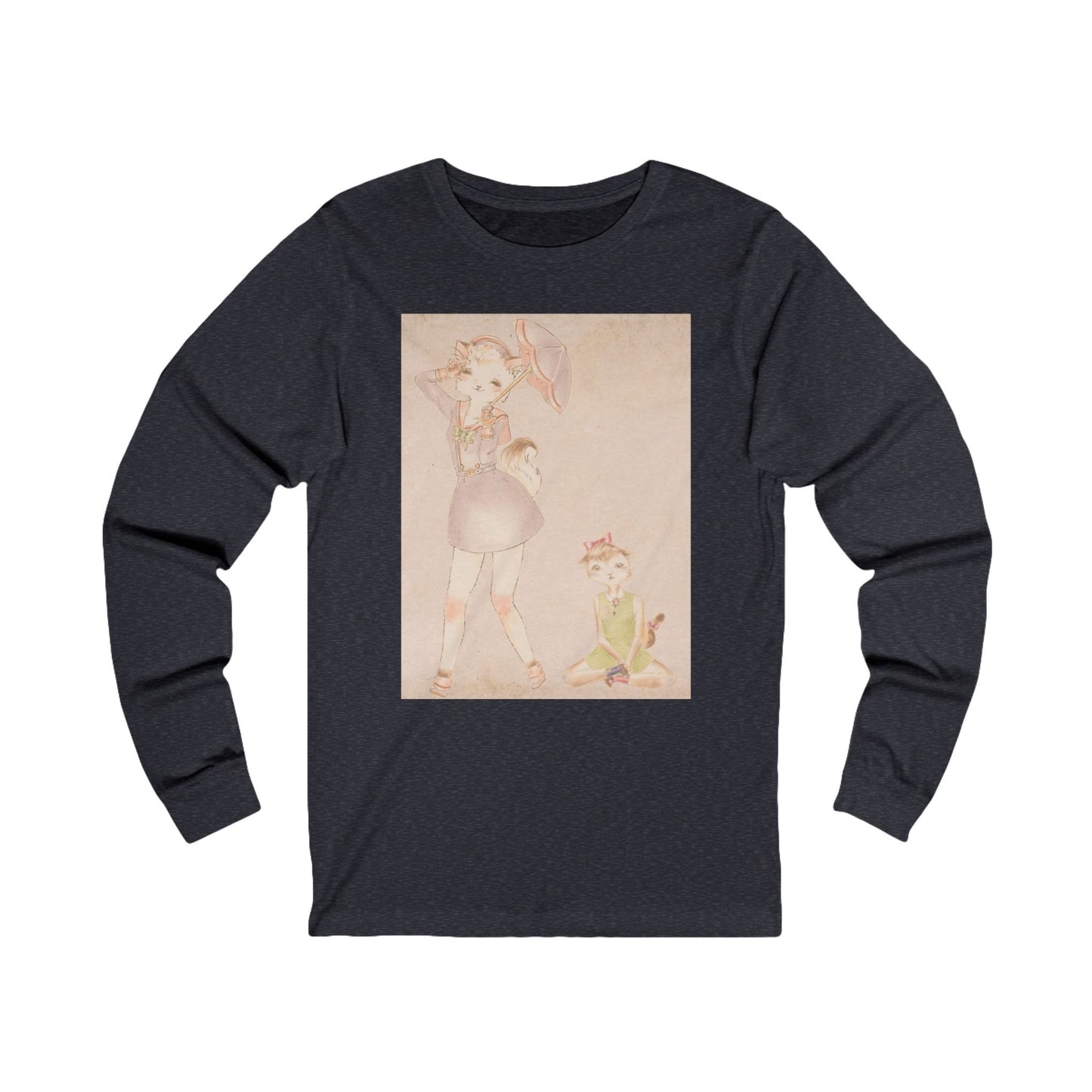 Ode to Carson McCullers - Winter is Upon Us - Cozy Ring-Spun Cotton Jersey Long Sleeve Tee