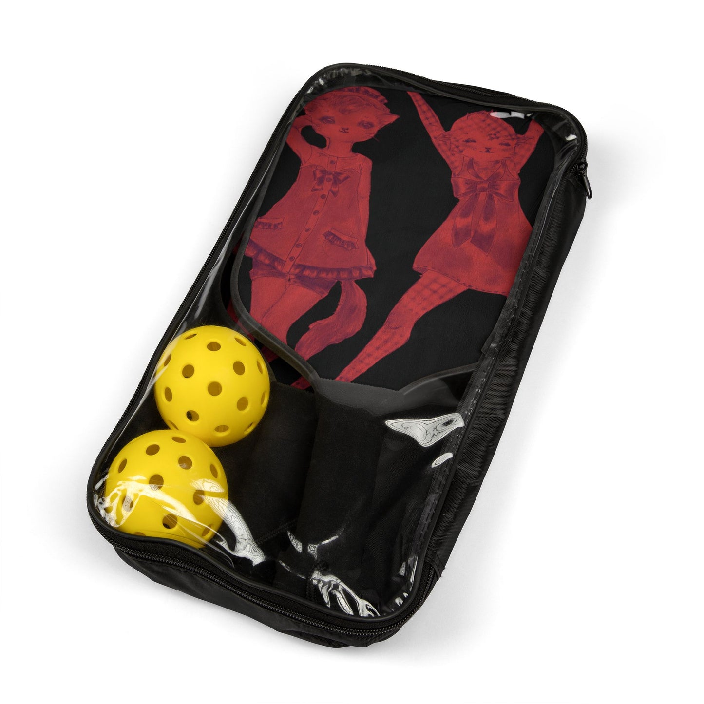 Vermillion Shimmy Kitties - Pickleball Kit To Rule The World