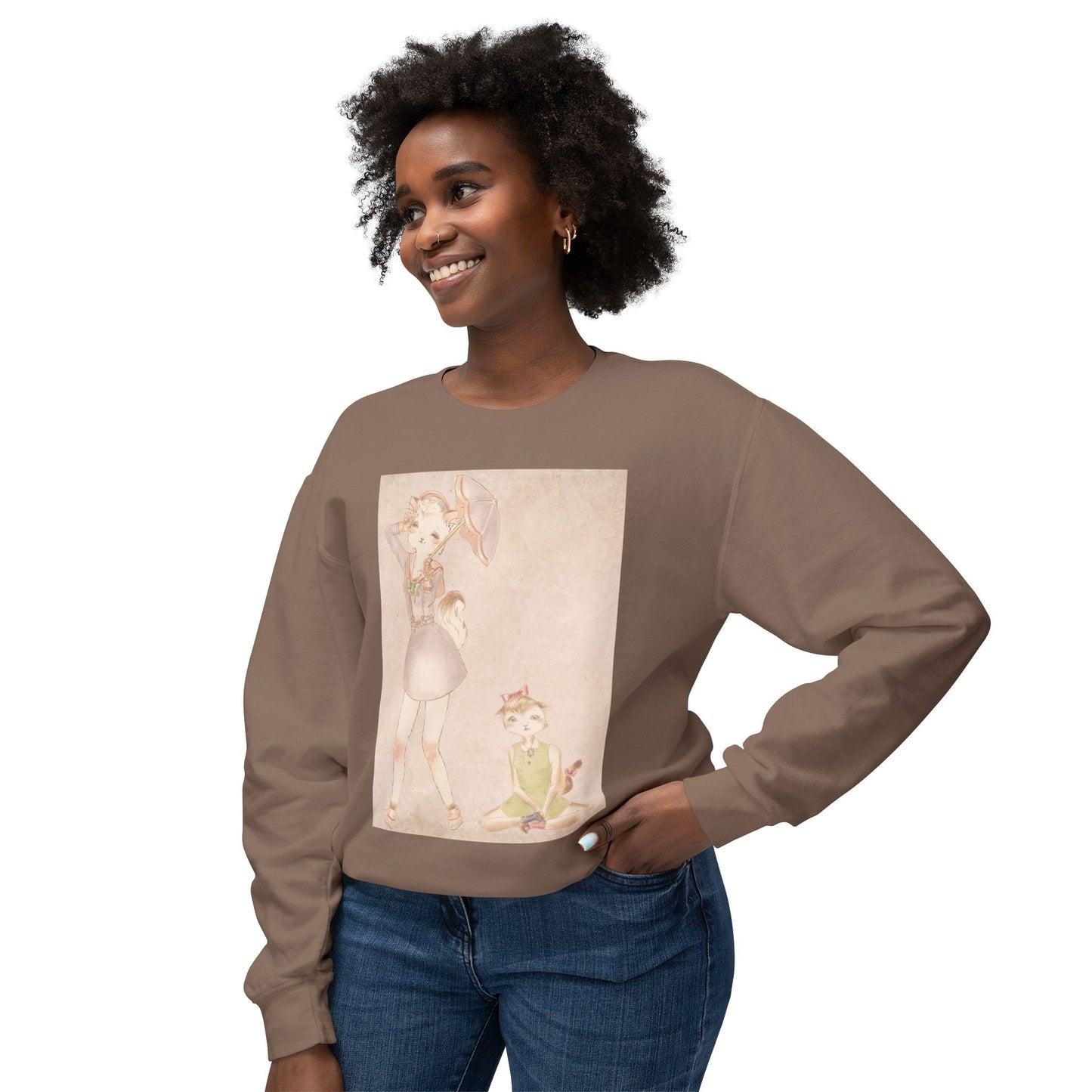 Ode to Carson McCullers - Cozy Ring-Spun Sweatshirt For Suffragettes