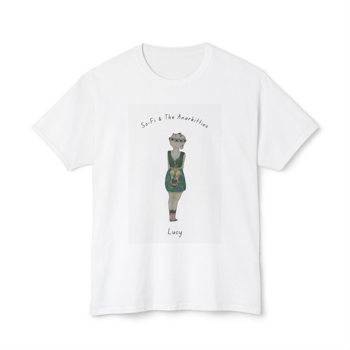 Lucy of So-Fi & The Anarkitties - Cozy Cotton Tee for Everyday and Beyond