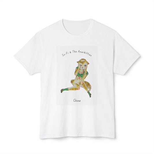 China of So-Fi & The Anarkitties - Cozy Cotton Tee for Everyday and Beyond