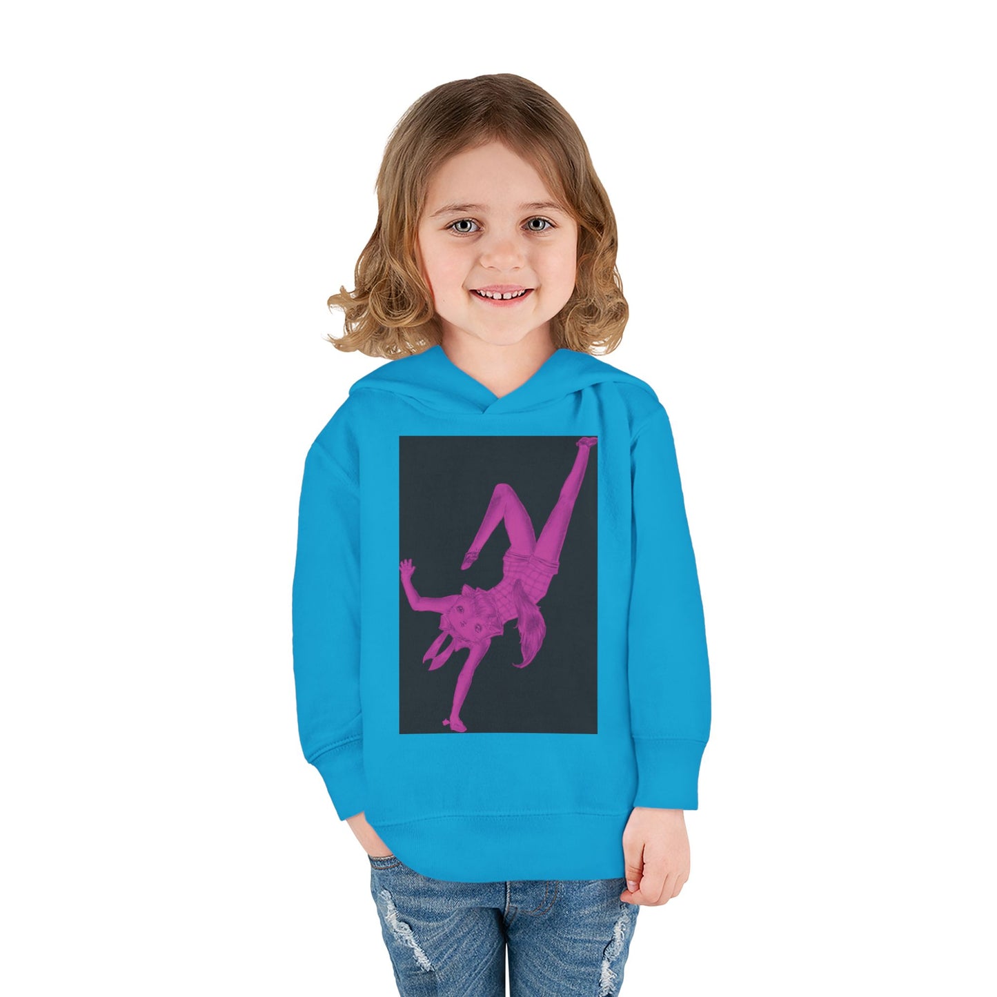 Coco - Dancing Kitties -Cozy Pullover Fleece Hoodie for Curious Kids