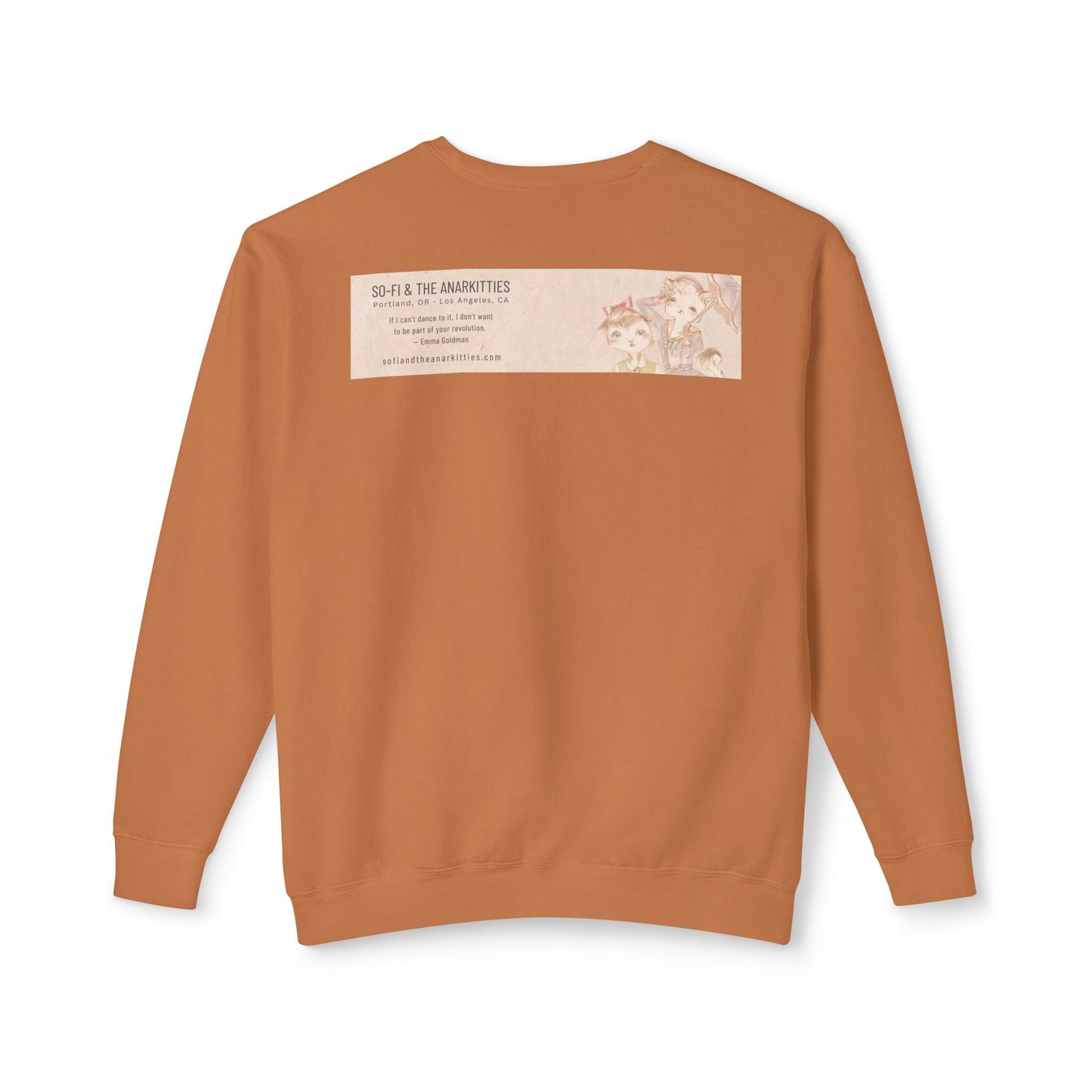 Ode to Carson McCullers - Cozy Ring-Spun Sweatshirt For Suffragettes