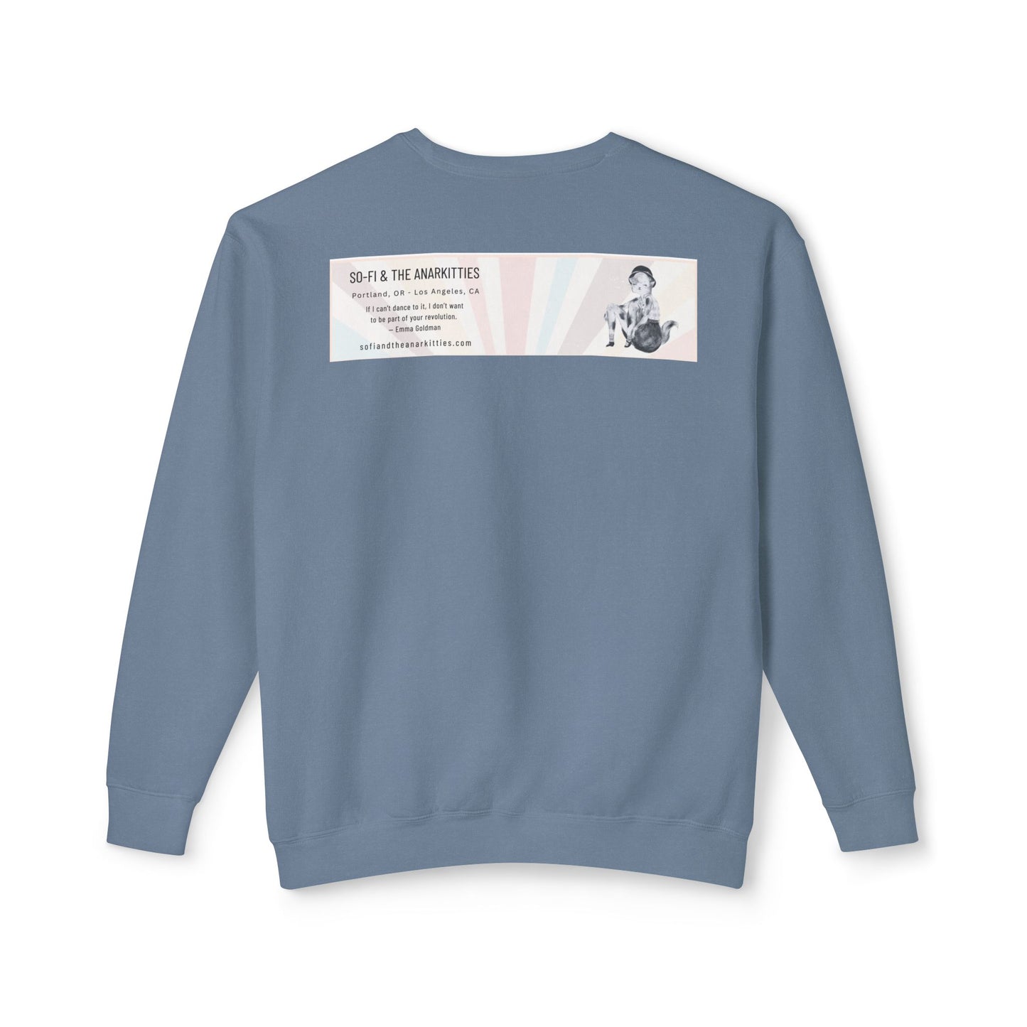 Les Halles Kitties - Cozy Ring-Spun Sweatshirt For Suffragettes