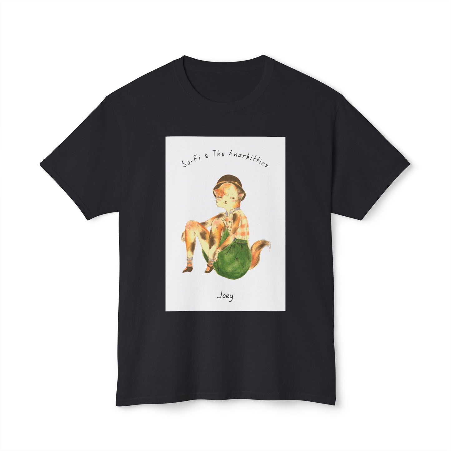 Joey of So-Fi & The Anarkitties - Cozy Cotton Tee for Everyday and Beyond